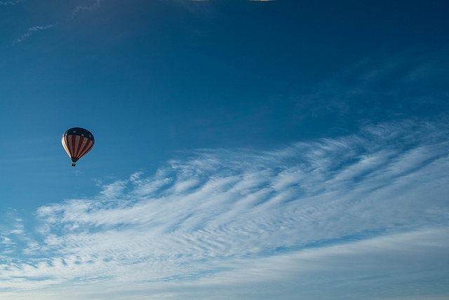 Hot air balloons